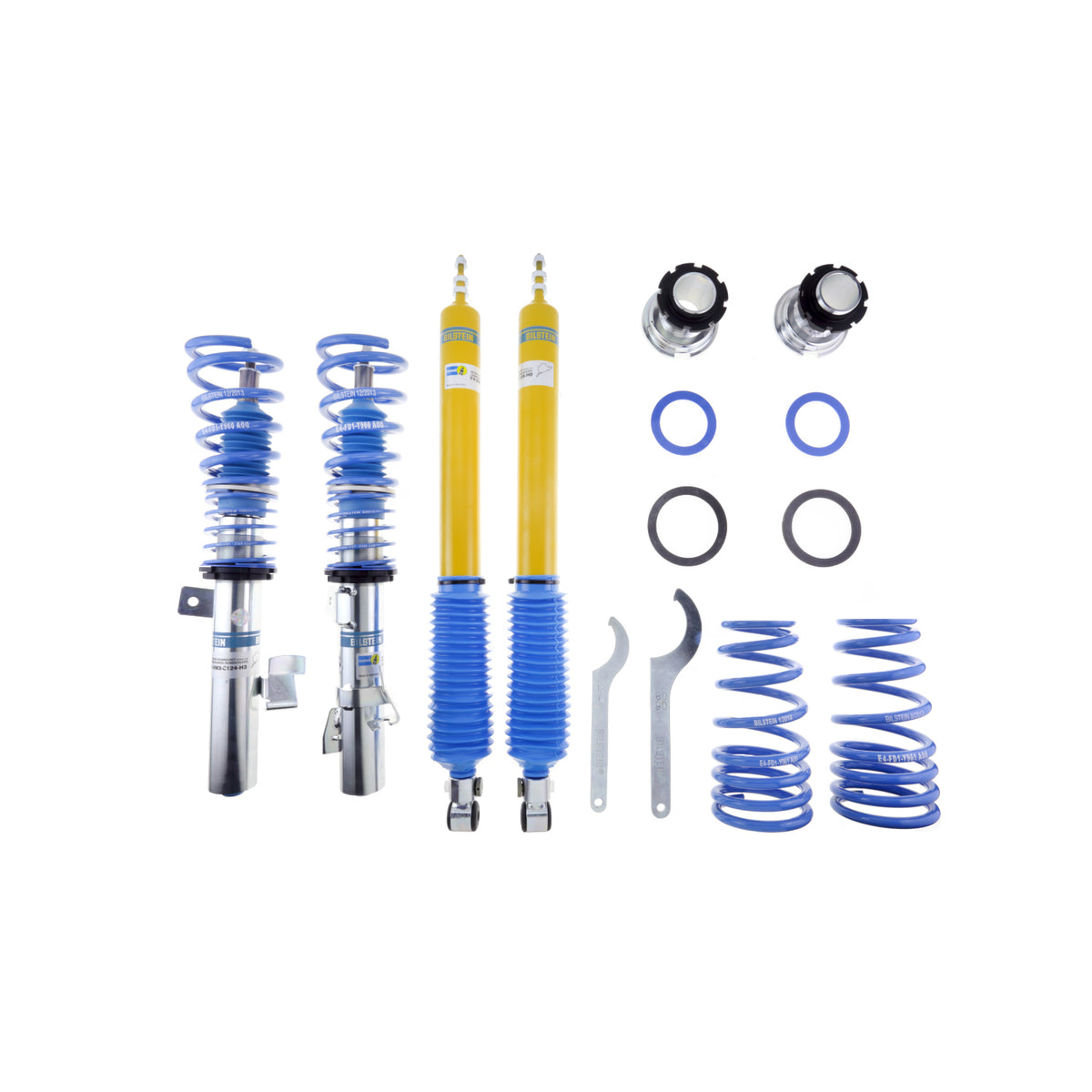 Bilstein 48-121262 - Suspension Kit Mazda 3 2013-2004 Monotube Front Lowered Height 10-50mm, up to 1100kg Axle Load Rear Lowered Height 5-50mm, up to 1090kg Axle Load B16 (PSS9) Bilstein 1