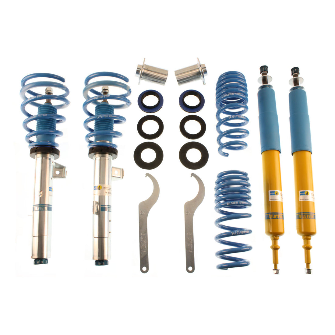 Bilstein 48-131636 - Suspension Kit BMW 128i 2013-2008 Monotube Front Lowered Height 30-50mm up to 1020kg Axle Load Rear Lowered Height 30-50mm up to 1200kg Axle Load Standard Version B16 (PSS10) Bilstein 2