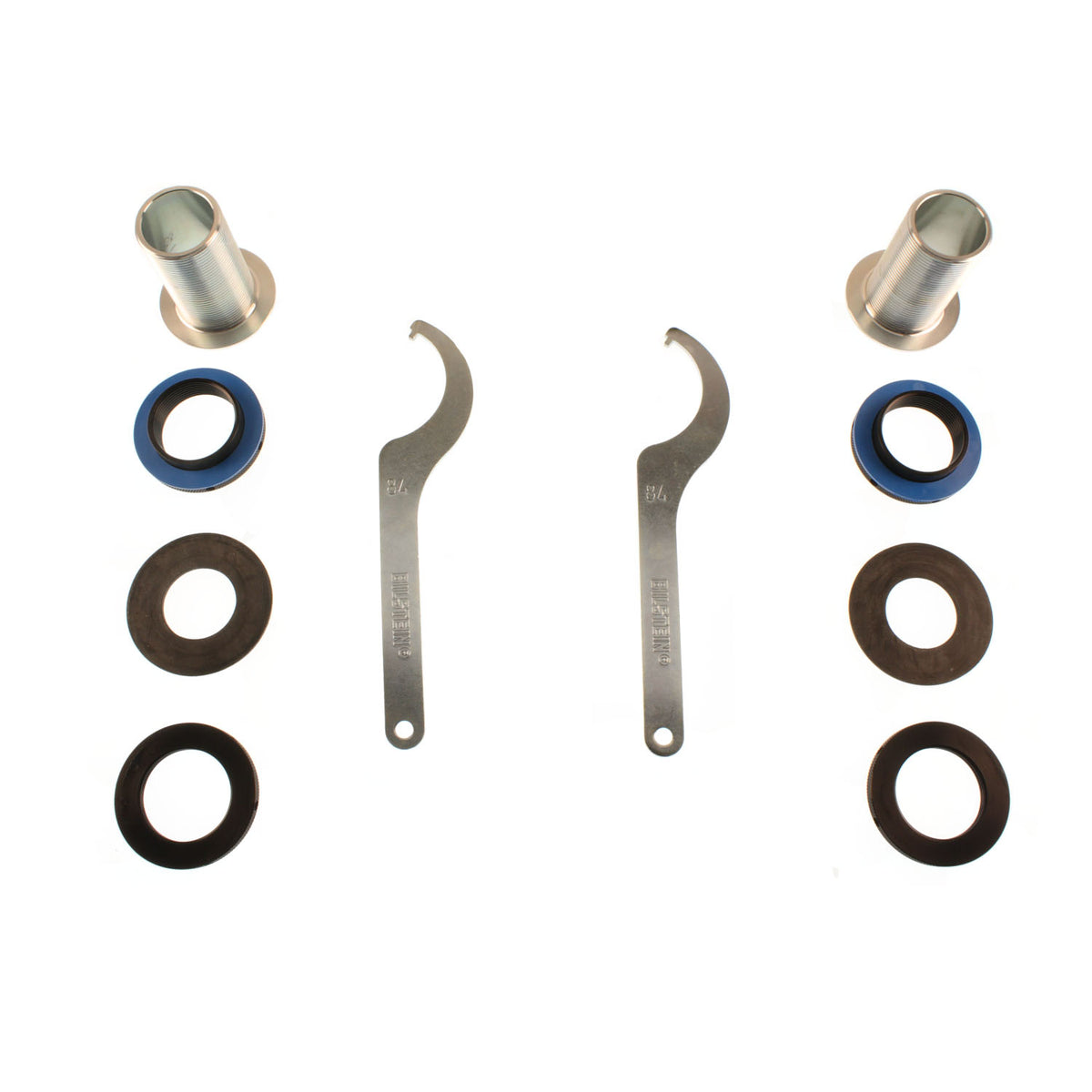 Bilstein 48-135245 - Suspension Kit Audi A3 2013-2006 Monotube Front Lowered Height 20-30mm up to 1210kg Axle Load Rear Lowered Height 10-30mm up to 1100kg Axle Load Without Electronic Suspension With 55mm Outside Strut Diameter B16 (PSS10) Bilstein 5