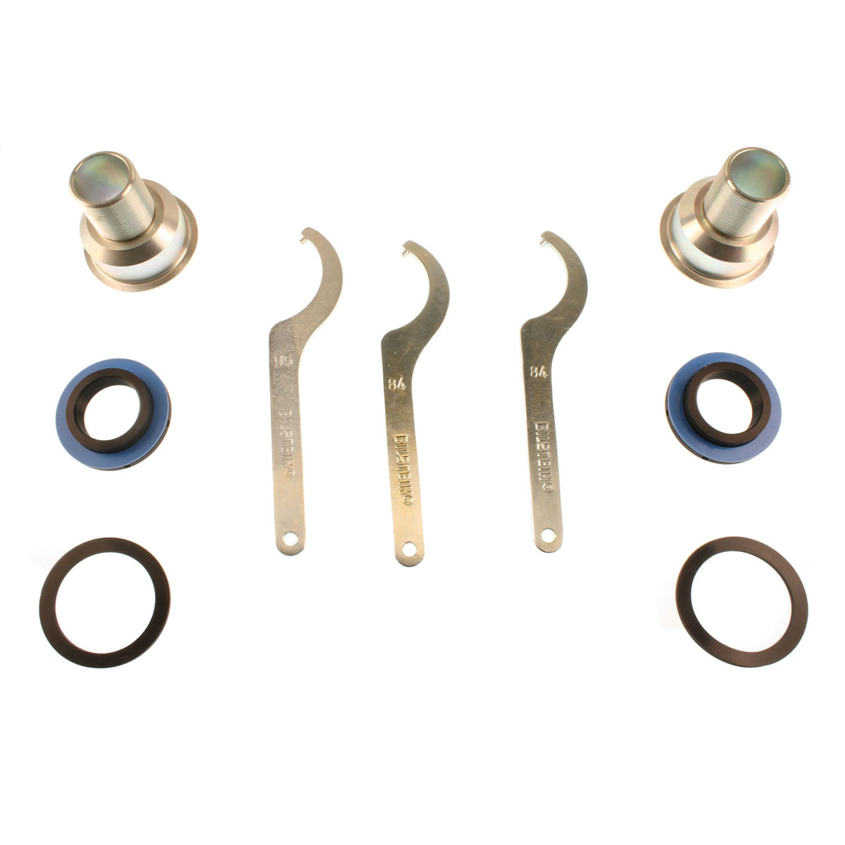 Bilstein 48-141147 - Suspension Kit Mercedes-Benz C63 AMG 2015-2008 Monotube Front Lowered Height 30-50mm up to 1110kg Axle Load Rear Lowered Height 30-50mm up to 1225kg Axle Load Without Electronic Suspension B16 (PSS10) Bilstein 4