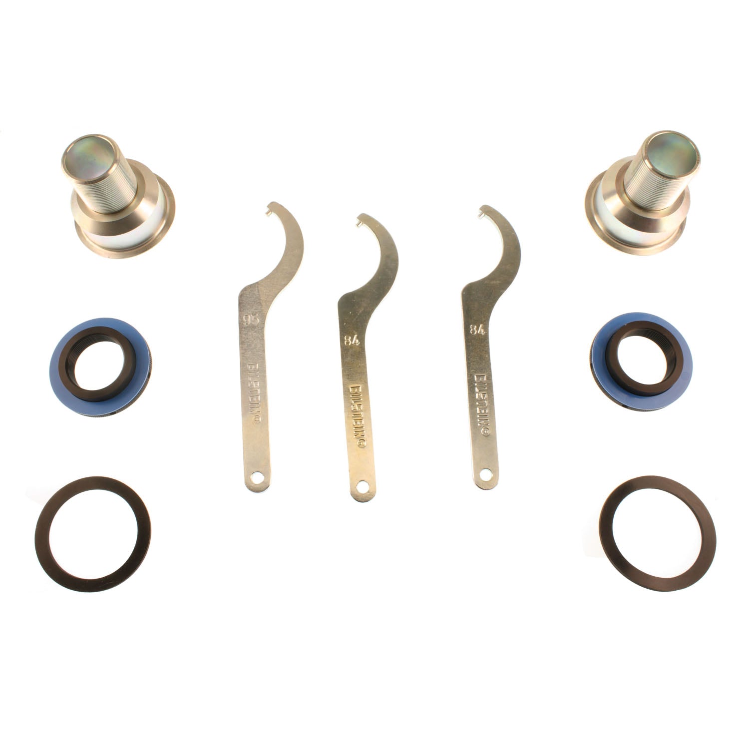Bilstein 48-141147 - Suspension Kit Mercedes-Benz C63 AMG 2015-2008 Monotube Front Lowered Height 30-50mm up to 1110kg Axle Load Rear Lowered Height 30-50mm up to 1225kg Axle Load Without Electronic Suspension B16 (PSS10) Bilstein 4