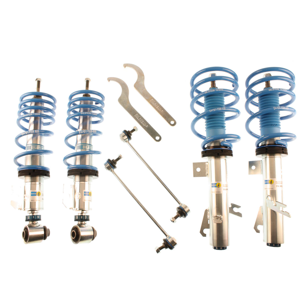 Bilstein 48-153720 - Suspension Kit Mini Cooper 2015-2007 Monotube Front Lowered Height 30-50mm, up to 905kg Axle Load Rear Lowered Height 30-50mm, up to 855kg Axle Load May require part 33 50 6 778 572 B16 (PSS10) Bilstein 5