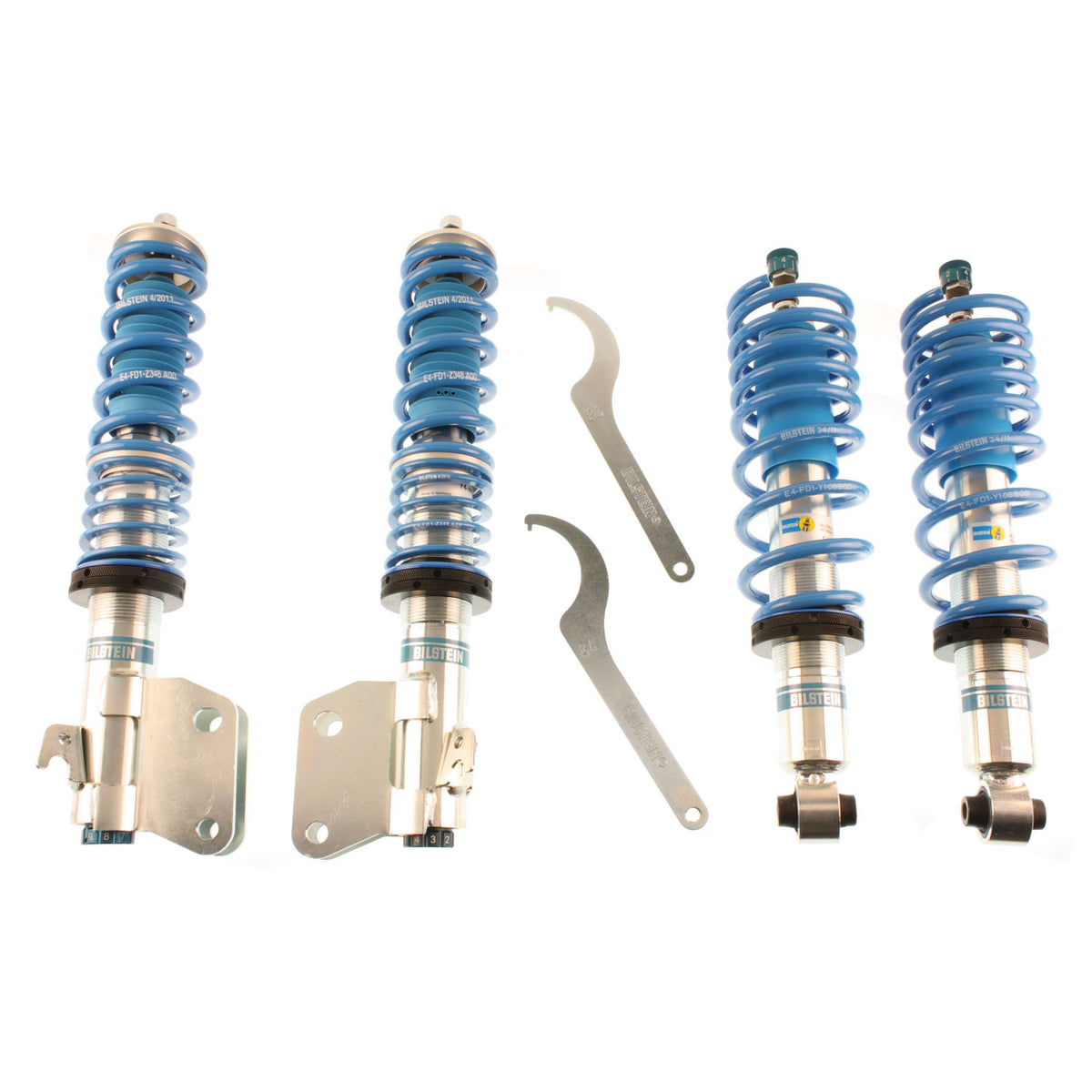 Bilstein 48-155830 - Suspension Kit Subaru Impreza 2014-2008 Monotube Front Lowered Height 20-40mm, up to 1050kg Axle Load Rear Lowered Height 20-40mm, up to 1040kg Axle Load B16 (PSS10) Bilstein 1