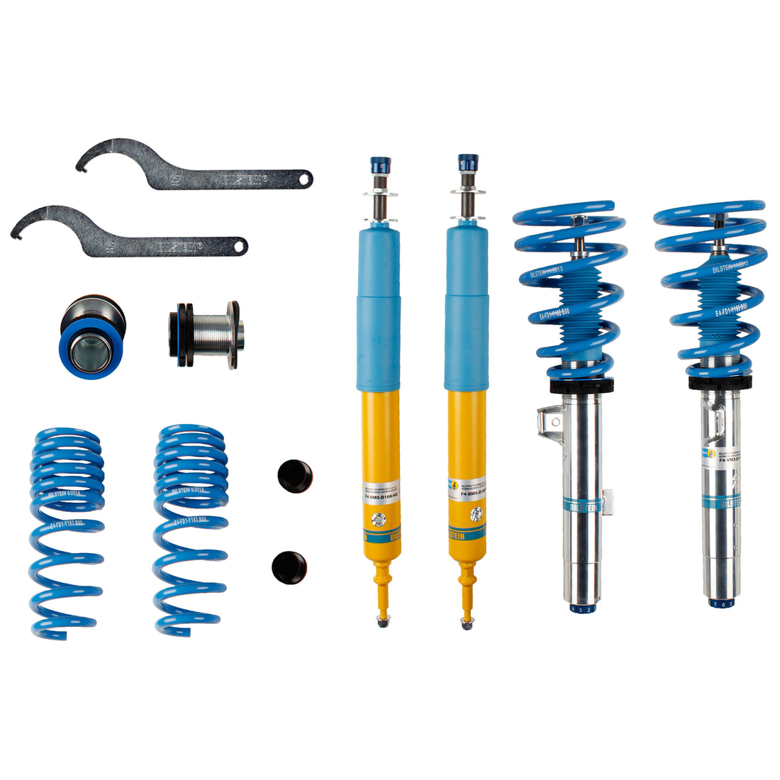 Bilstein 48-195232 - Suspension Kit BMW 128i 2013-2008 Monotube Front Lowered Height 20-40mm up to 1020kg Axle Load Rear Lowered Height 20-40mm up to 1200kg Axle Load Comfort Version B16 (PSS10) Bilstein 1