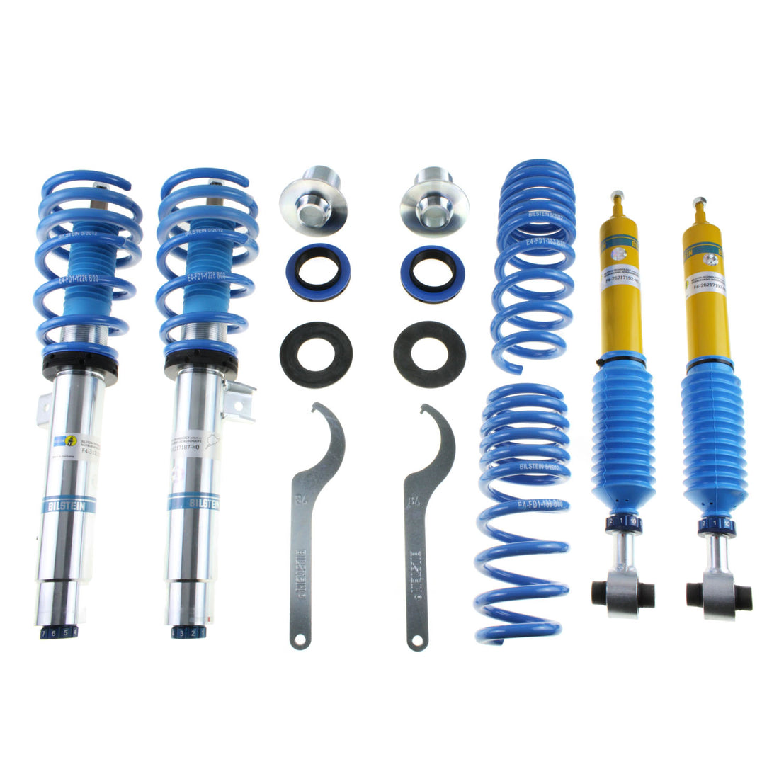 Bilstein 48-217170 - Suspension Kit BMW 228i 2016-2014 Monotube Front Lowered Height 30-50mm up to 1020kg Axle Load Rear Lowered Height 30-50mm up to 1120kg Axle Load Without Electronic Suspension Standard Version B16 (PSS10) Bilstein 7