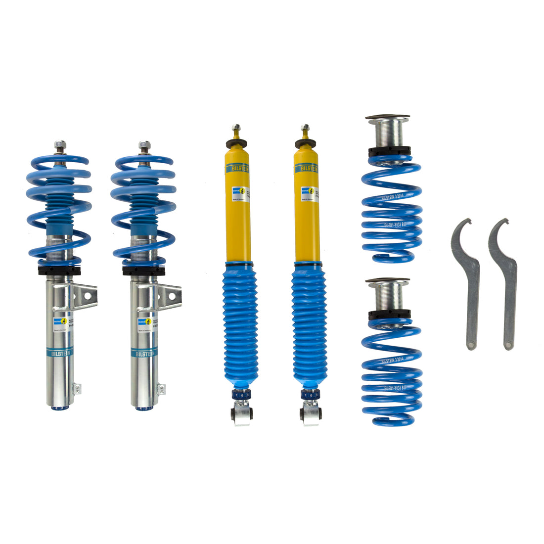 Bilstein 48-230049 - Suspension Kit No Applications Monotube Front Lowered Height 30-50mm Rear Lowered Height 30-50mm Without Electronic Suspension With Solid Rear Axle With 55mm Outside Strut Diameter B16 (PSS10) Bilstein 5