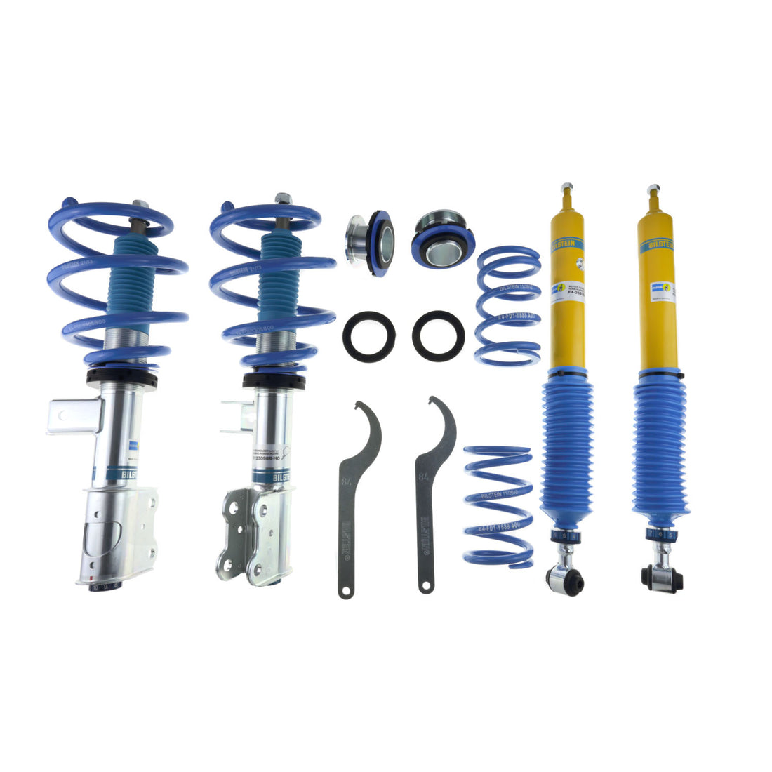 Bilstein 48-230971 - Suspension Kit Mercedes-Benz CLA45 AMG 2019-2014, CLA250 2019-2014 Monotube Front Lowered Height 30-50mm Rear Lowered Height 30-50mm B16 (PSS10) Bilstein 1