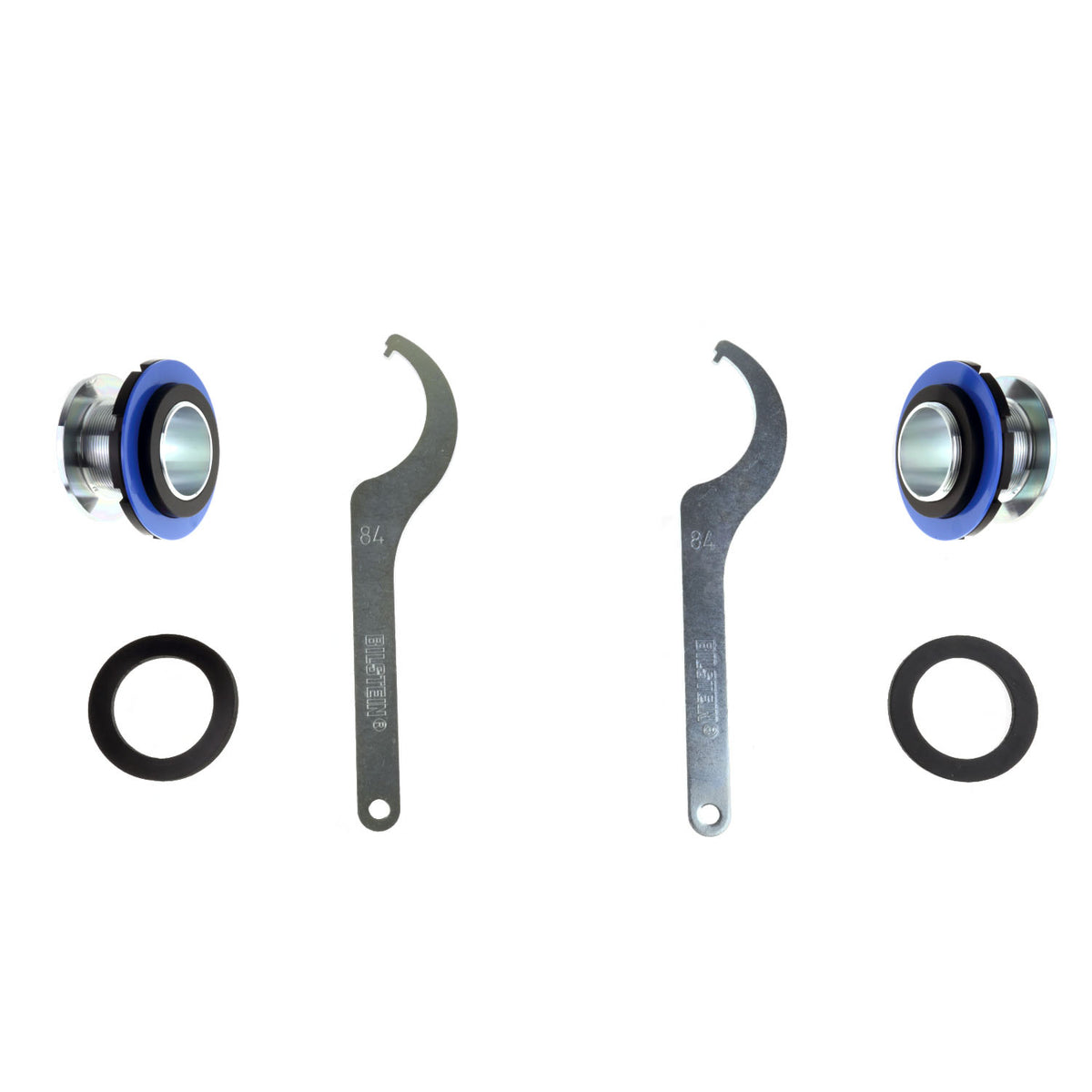 Bilstein 48-230971 - Suspension Kit Mercedes-Benz CLA45 AMG 2019-2014, CLA250 2019-2014 Monotube Front Lowered Height 30-50mm Rear Lowered Height 30-50mm B16 (PSS10) Bilstein 3