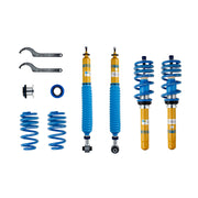 Bilstein 48-275071 - Suspension Kit Audi A4 2020-2017 Monotube Front Lowered Height 30-50mm up to 1260kg Axle Load Rear Lowered Height 30-50mm up to 1250kg Axle Load 49mm Outside Strut Diameter Without Electronic Suspension B16 (PSS10) Bilstein 1