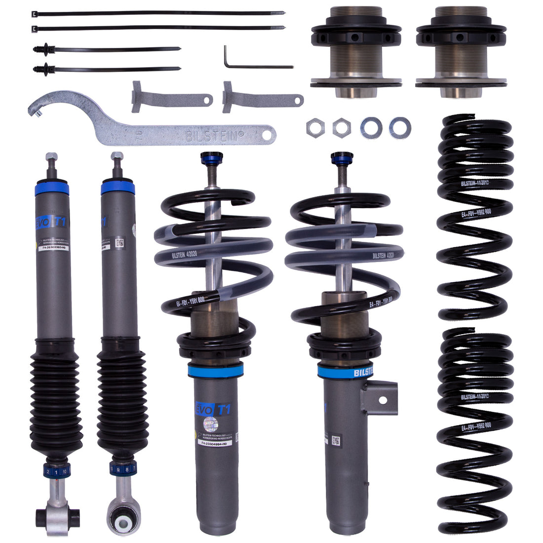Bilstein 48-304979 - Suspension Kit BMW 330i xDrive 19-25 430i xDrive 2025-2021 M340i xDrive 20-25 Monotube/Twintube Front Lowered Height 25-50mm up to 1115kg Axle Load Rear Lowered Height 20-55mm up to 1345kg Axle Load Without Electronic Suspension EV... 1