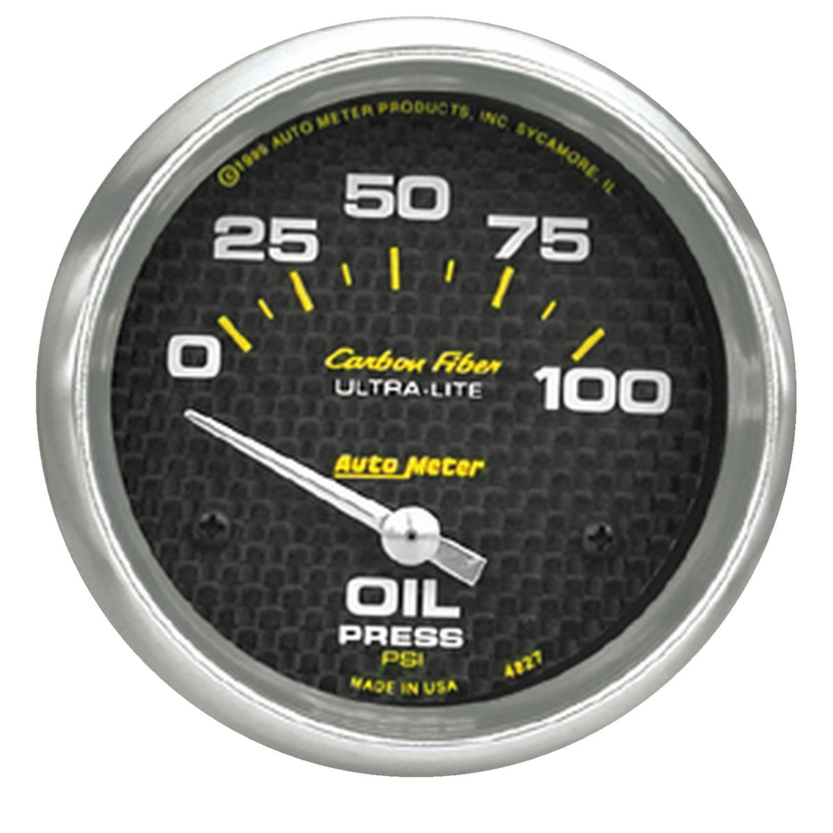 AutoMeter 4827 Engine Oil Pressure Gauge