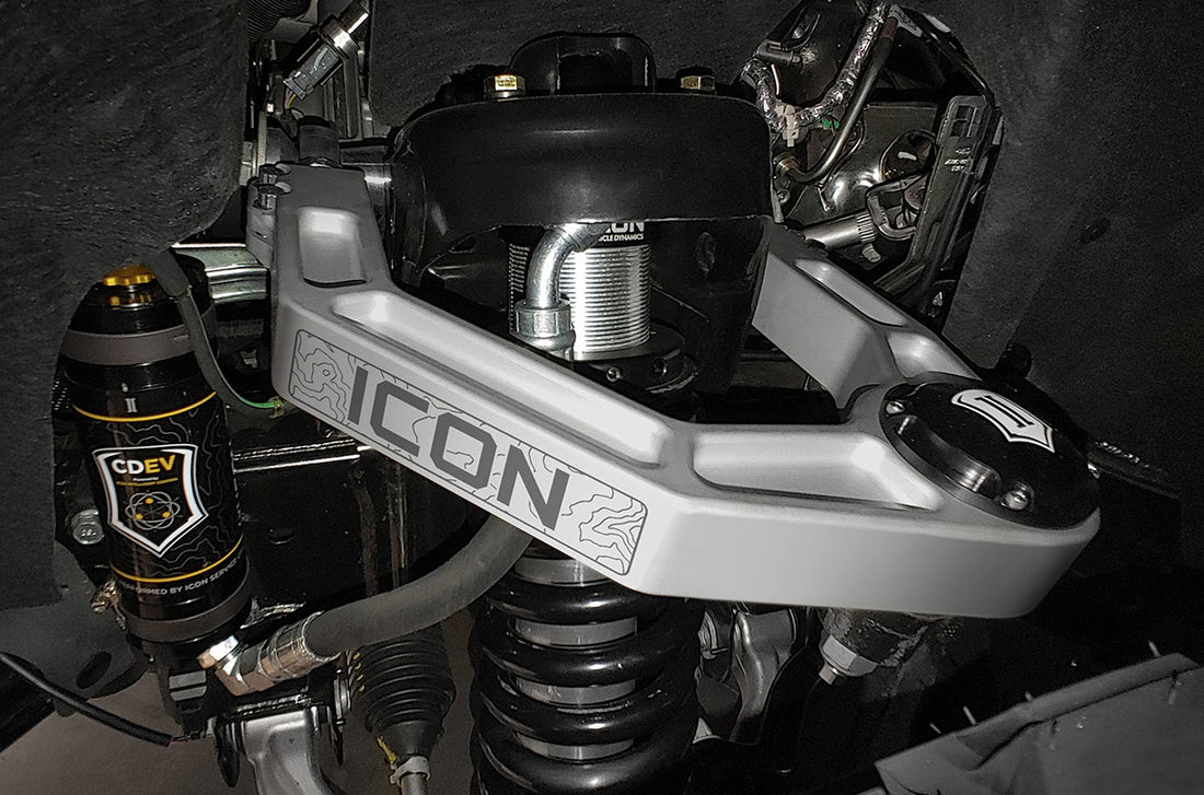 ICON Vehicle Dynamics K40018 - 21-23 BRONCO SASQUATCH 2-3" LIFT STAGE 8 SUSPENSION SYSTEM BILLET 2