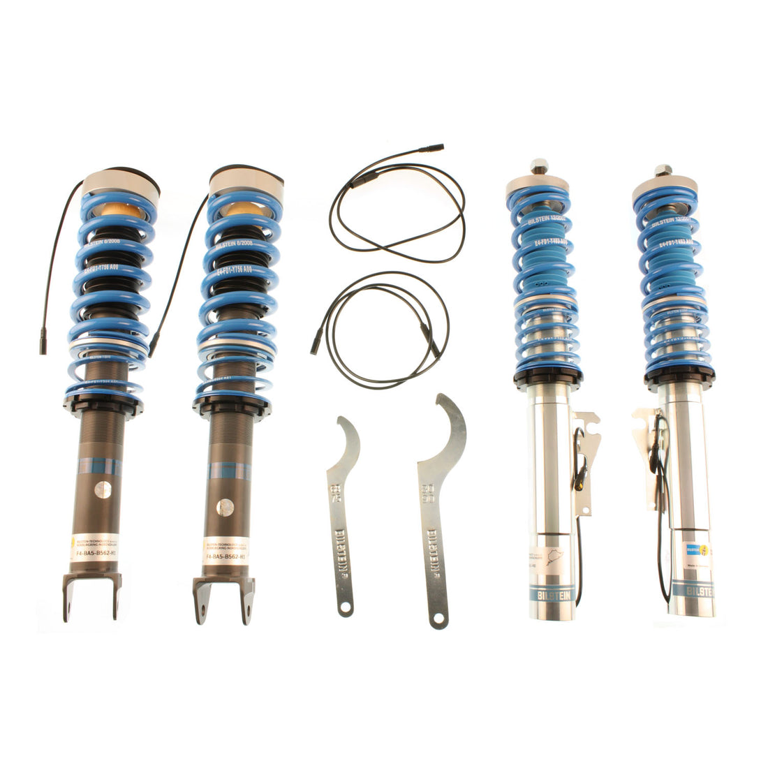 Bilstein 49-115604 - Suspension Kit Porsche 911 2012-2005 Monotube Front Lowered Height 15-35mm, up to 775kg Axle Load Rear Lowered Height 15-35mm, up to 1180kg Axle Load With Electronic Suspension (PASM) B16 (DampTronic) Bilstein 1