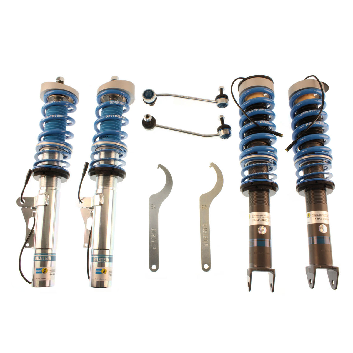 Bilstein 49-135985 - Suspension Kit Porsche 911 2013-2006 Monotube Front Lowered Height 15-35mm Rear Lowered Height 15-35mm With Electronic Suspension (PASM) Firmer Setting B16 (DampTronic) Bilstein 7