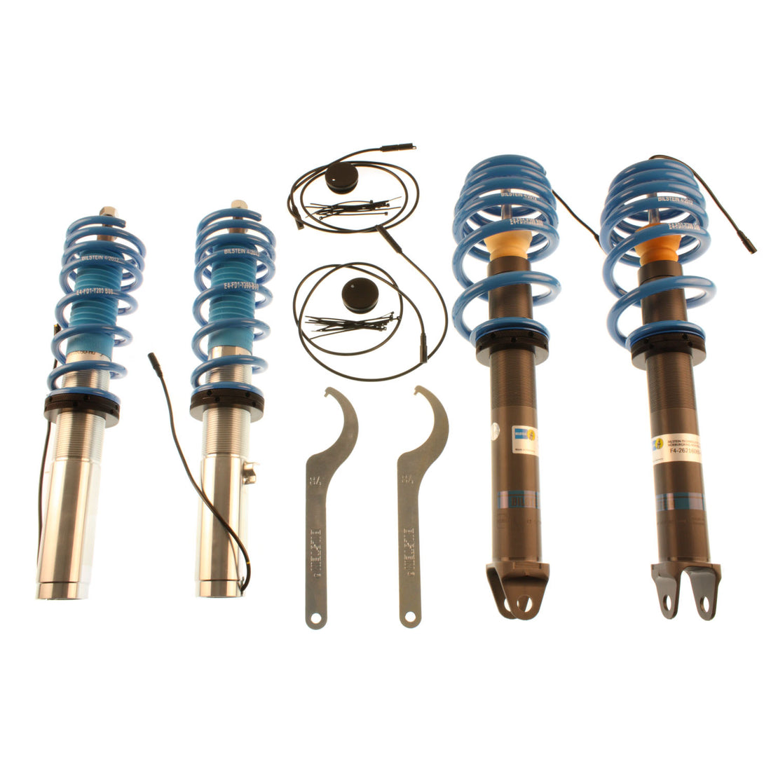 Bilstein 49-216042 - Suspension Kit Porsche 911 2019-2012 Monotube Front Lowered Height 20-40mm up to 775kg Axle Load With Electronic Suspension (PASM) With PDCC Active Stabilizer Control Must Purchase 11-239680 B16 (DampTronic) Bilstein 4