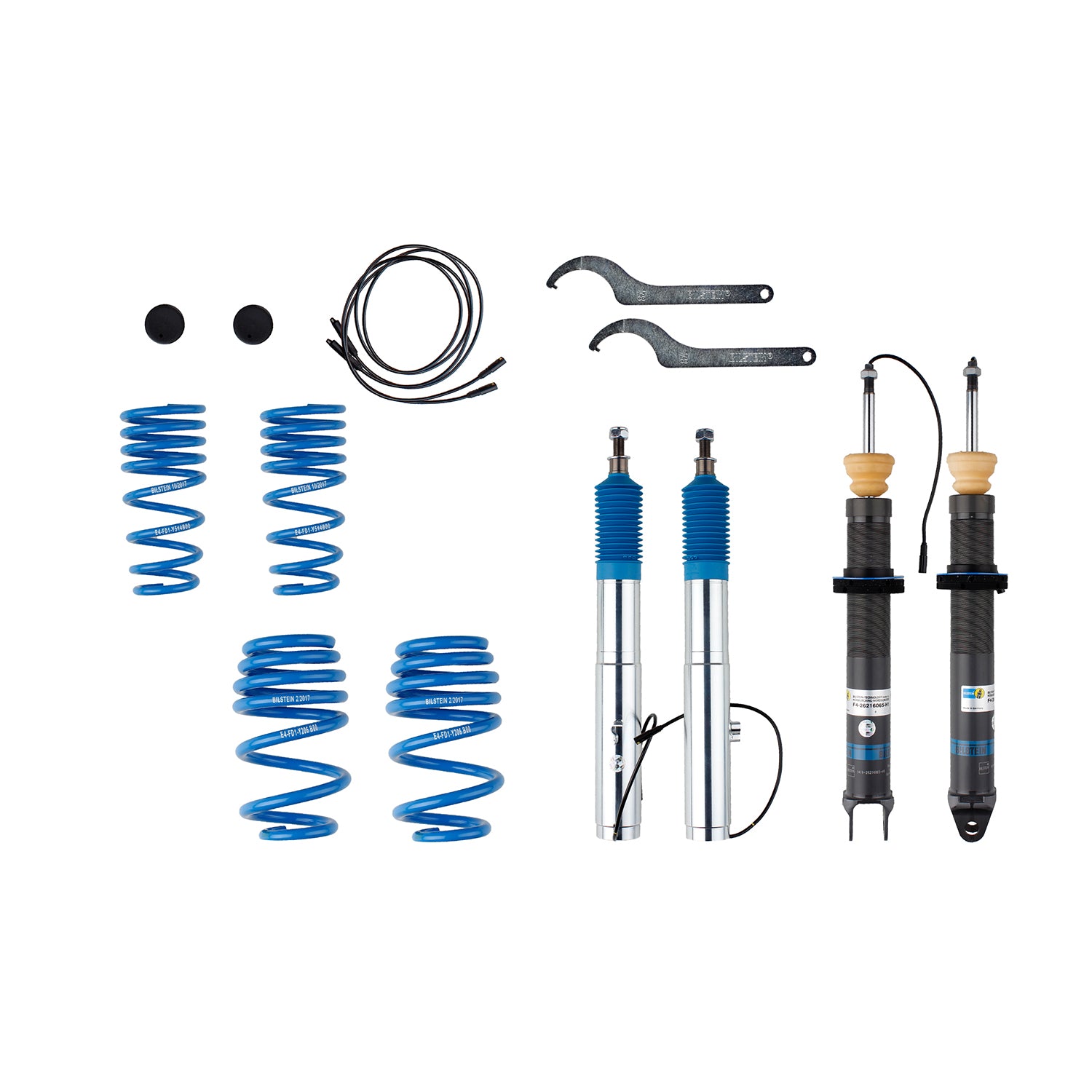 Bilstein 49-279047 - Suspension Kit Porsche 911 2019-2012 Monotube Front Lowered Height 30mm, up to 825kg Axle Load Rear Lowered Height 25-40mm, up to 1260kg Axle Load With Electronic Suspension (PASM) With Front Axle Lift Suspension B16 (DampTronic) B... 1
