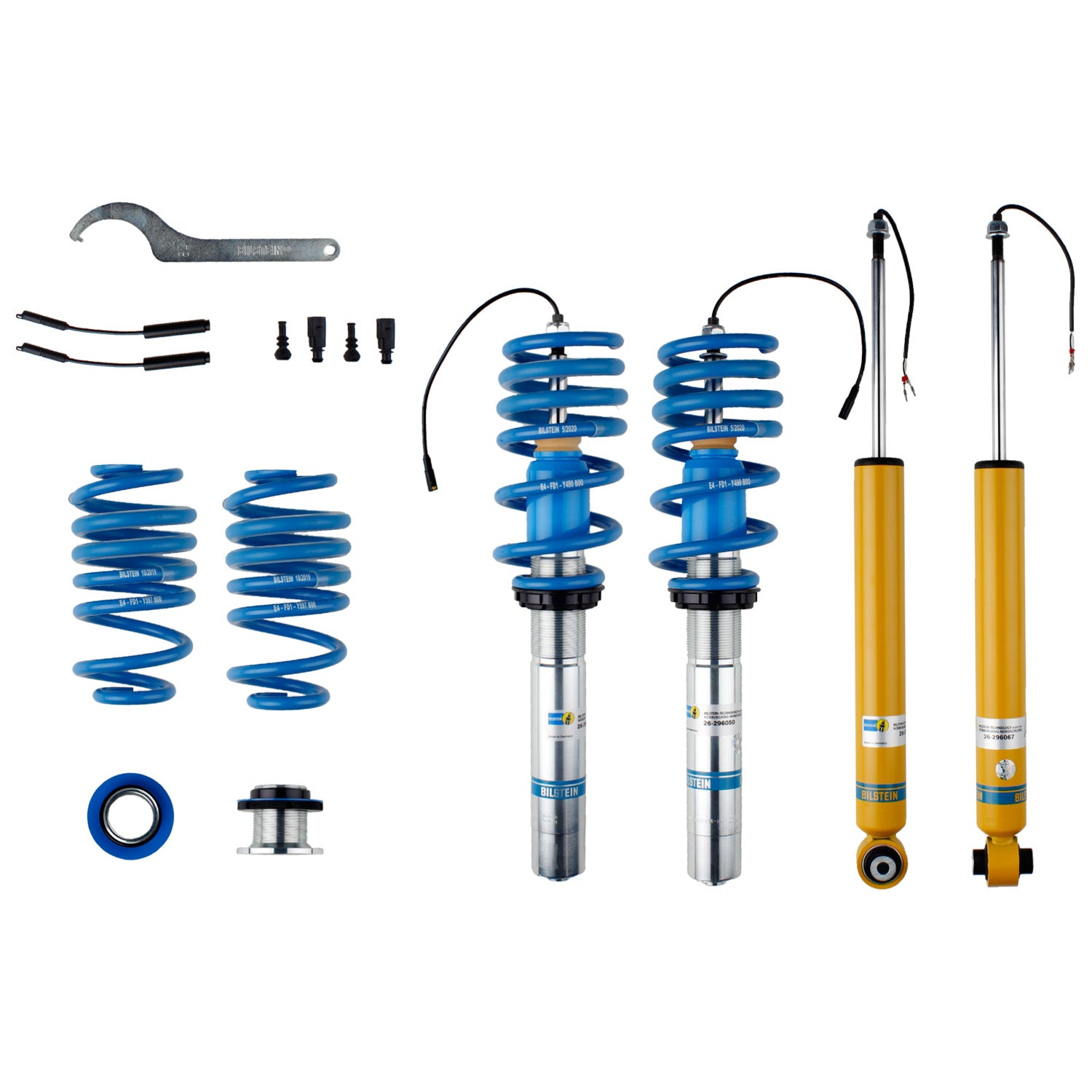 Bilstein 49-290868 - Suspension Kit Audi A4 2020-2017, A4 allroad 2021-2017, A4 Quattro 2021-2017, A5 Quattro 2021-2018, A5 Sportback 2021-2018, RS5 2019-2018, RS5 2021, S4 2021-2018, S5 2021-2018, S5 Sportback 2021-2018 Monotube B16 (DampTronic) Bilstein 1