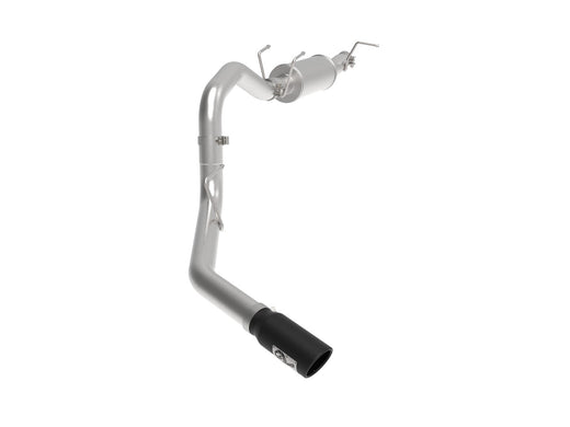 aFe Power 49-43116-B Apollo GT Series 3-1/2 Inch Stainless Steel Axle-Back Exhaust System w/ Black Tip Ford F-250/F-350 17-26
