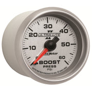 AutoMeter 4905 - GAUGE, BOOST, 2 1/16", 60PSI, MECHANICAL, ULTRA-LITE II 5