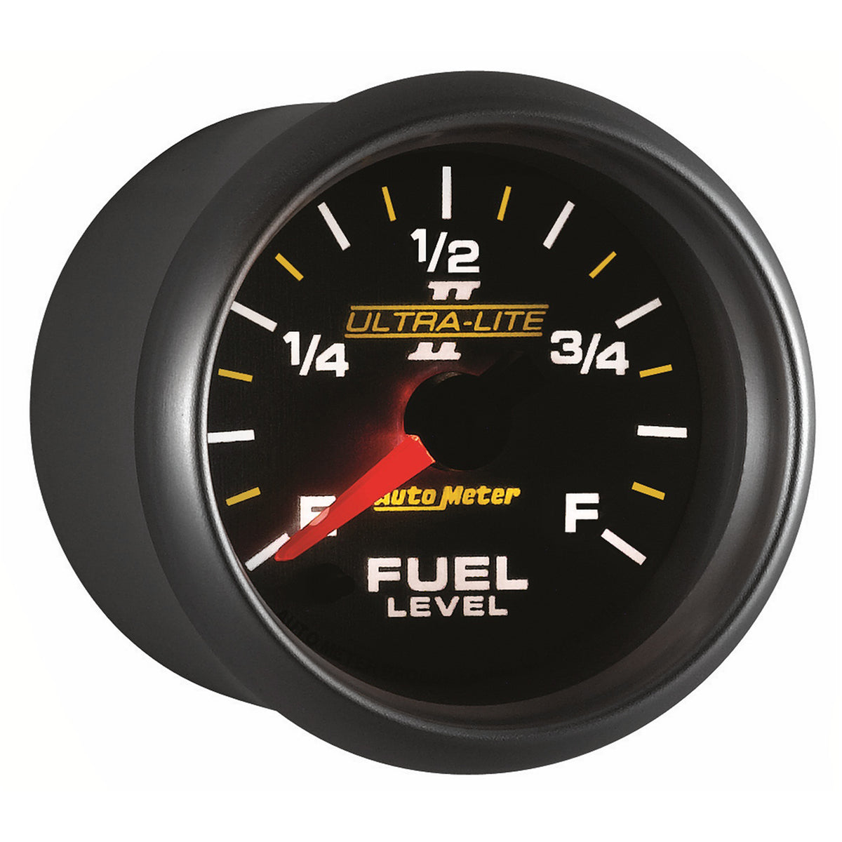 AutoMeter 4910 - GAUGE, FUEL LEVEL, 2 1/16", 0-280O PROGRAMMABLE, ULTRA-LITE II 4