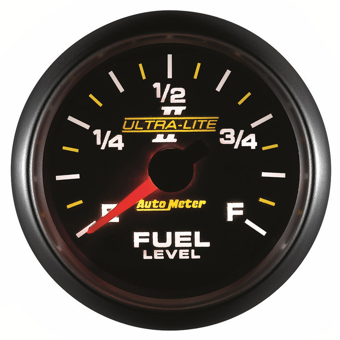 AutoMeter 4910 - GAUGE, FUEL LEVEL, 2 1/16", 0-280O PROGRAMMABLE, ULTRA-LITE II 2