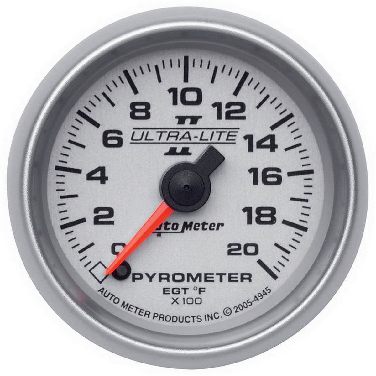 AutoMeter 4945 - GAUGE, PYROMETER (EGT), 2 1/16", 2000?F, DIGITAL STEPPER MOTOR, ULTRA-LITE II 3