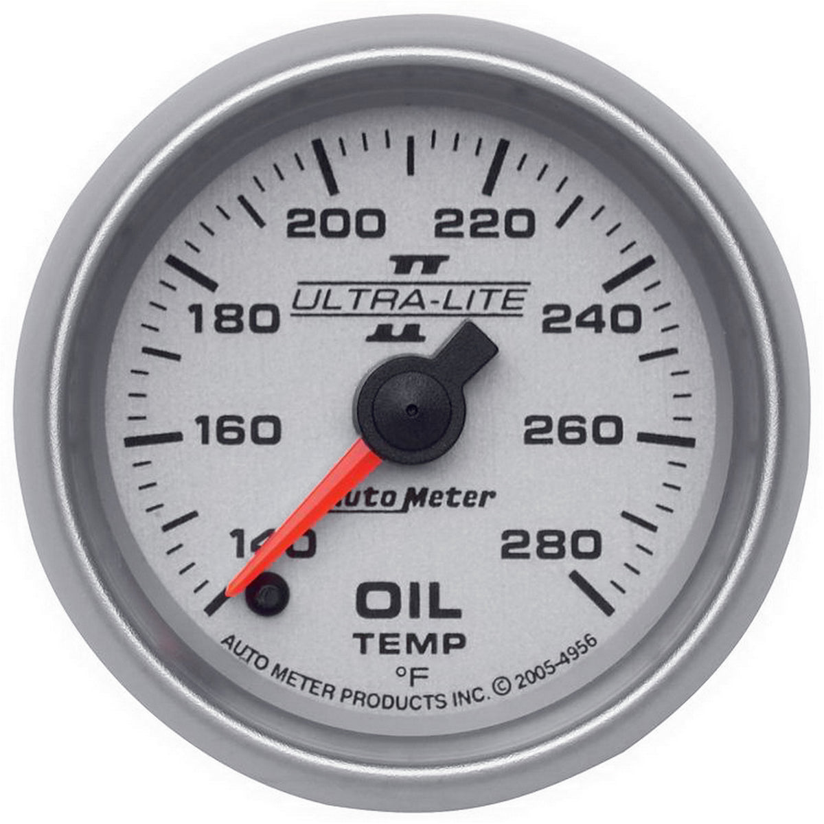 AutoMeter 4956 - GAUGE, OIL TEMP, 2 1/16", 140-280?F, DIGITAL STEPPER MOTOR, ULTRA-LITE II 3