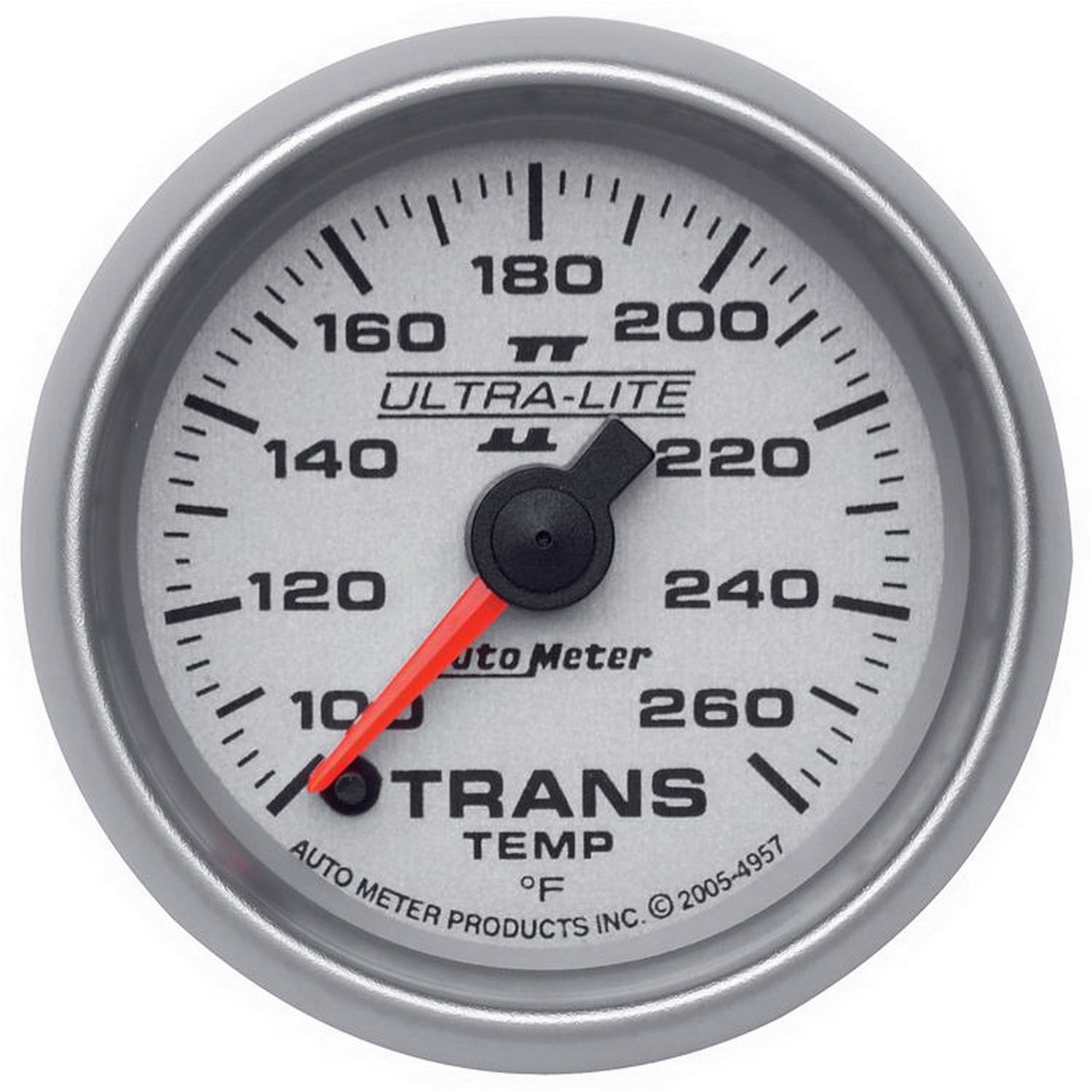 AutoMeter 4957 - GAUGE, TRANSMISSION TEMP, 2 1/16", 100-260?F, DIGITAL STEPPER MTR, ULTRA-LITE II 3