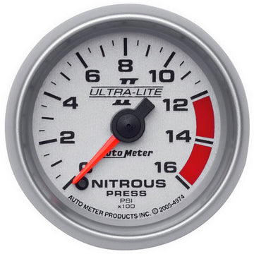 AutoMeter 4974 - Nitrous Oxide Pressure Gauge