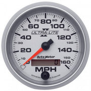 AutoMeter 4988 - GAUGE, SPEEDOMETER, 3 3/8", 160MPH, ELEC. PROGRAMMABLE, ULTRA-LITE II 4