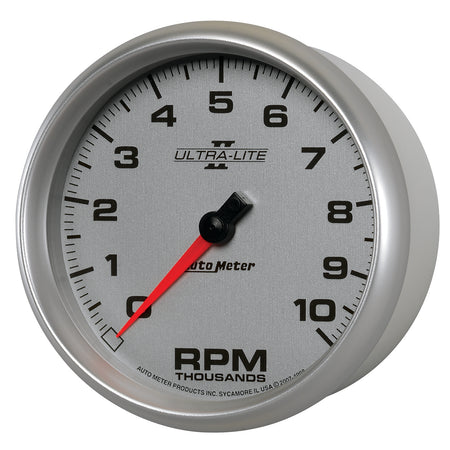 AutoMeter 4998 - GAUGE, TACHOMETER, 5", 10K RPM, IN-DASH, ULTRA-LITE II 4