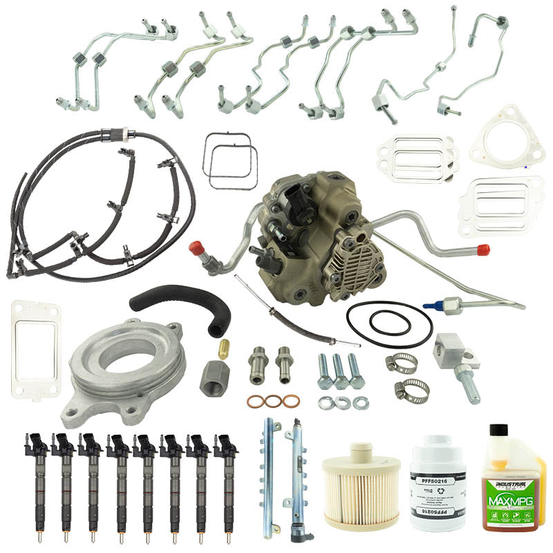 Industrial Injection 4G6106 - 2011-16 6.6L Duramax LML Bosch Disaster Kit w/Emissions Intact CP3 Conversion Ki 1