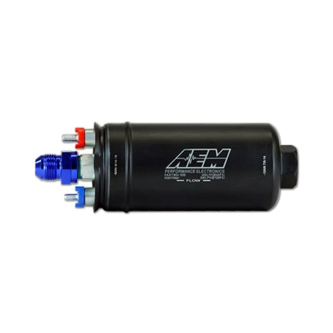 AEM Electronics 50-1005 - 400LPH (AN) Inline High Flow Fuel Pump Inlet -10AN Outlet -6AN AEM Electronics 2