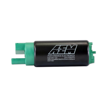 AEM Electronics 50-1200 - 340LPH E85-Compatible High Flow In-Tank Fuel Pump Offset Inlet/340LPH at40psi/Not application specific AEM Electronics 3