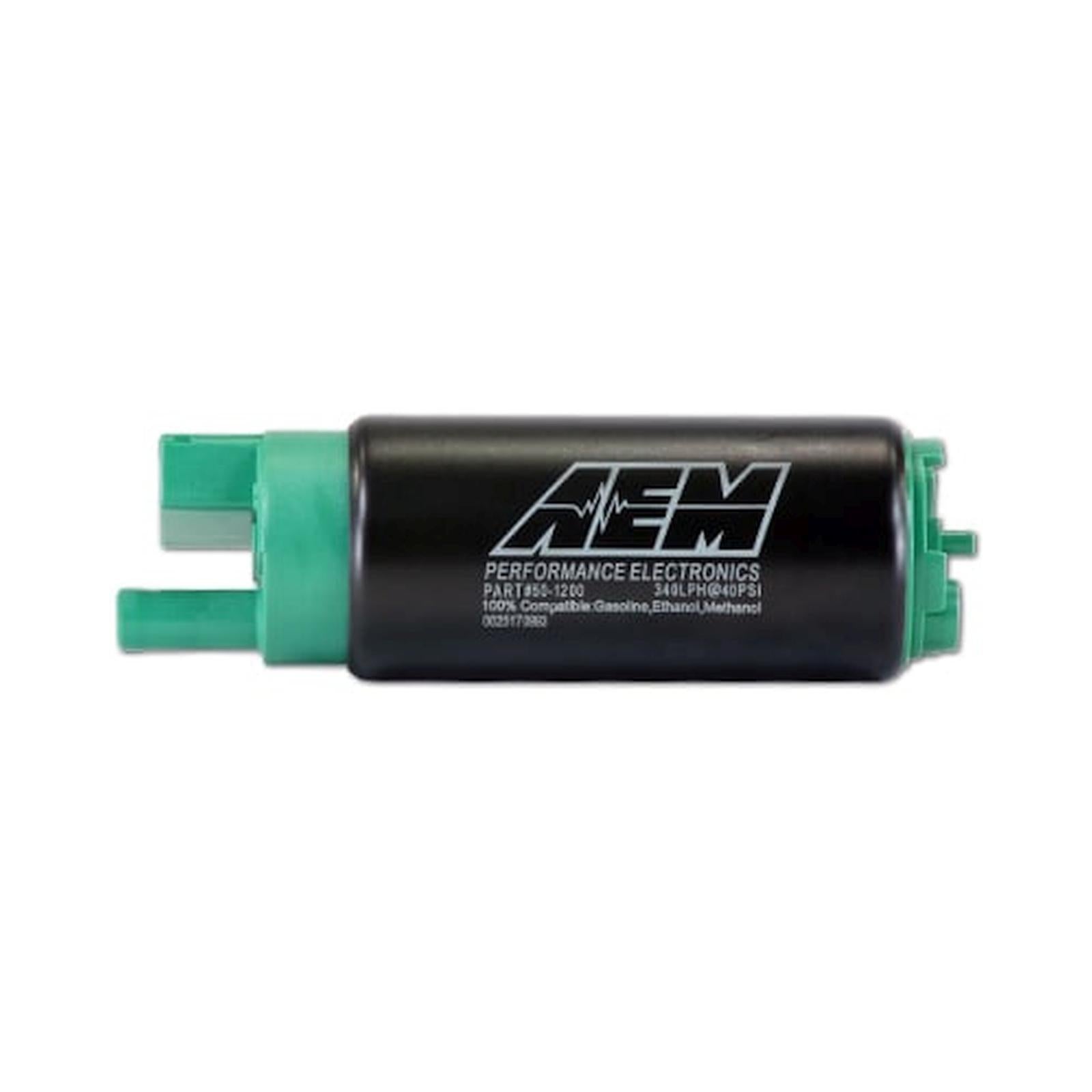 AEM Electronics 50-1200 - 340LPH E85-Compatible High Flow In-Tank Fuel Pump Offset Inlet/340LPH at40psi/Not application specific AEM Electronics 4