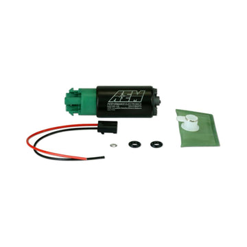 AEM Electronics Air and Fuel Delivery AEM Electronics 50-1215 340LPH E85-Compatible High Flow In-Tank Fuel Pump 65mm Body