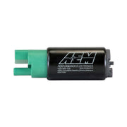 AEM Electronics 50-1220 - 340LPH E85-Compatible High Flow In-Tank Fuel Pump 65mm Body Inline Inlet/340LPH at40psi/Not application specific AEM Electronics 1