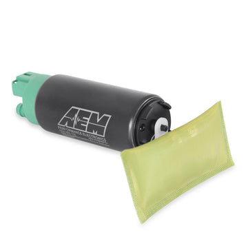 AEM Electronics 50-1230 - 400LPH E85-Compatible Hi Flow In Tank Fuel Pump Double Barb Hi-Flow In Tank EFI Fuel Pump AEM Electronics 1
