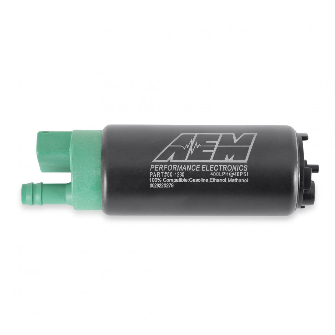 AEM Electronics 50-1230 - 400LPH E85-Compatible Hi Flow In Tank Fuel Pump Double Barb Hi-Flow In Tank EFI Fuel Pump AEM Electronics 3