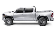 Bushwacker 50054-02 - Black Pocket/Rivet Style Smooth Finish Rear Fender Flares For 2019-2022 Ram 1500 Will Not Fit Rebel And Trx Models Bushwacker 2