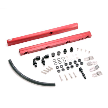 BBK Performance Parts 5018 - 1997-2004 CHEVROLET GM LS1 HIGH FLOW BILLET ALUMINUM FUEL RAIL KIT 1