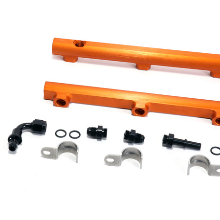 BBK Performance Parts 5019 - 2005-2014 DODGE 5.7/6.1L HEMI (CAR ONLY) HIGH FLOW BILLET ALUMINUM FUEL RAIL KIT 2
