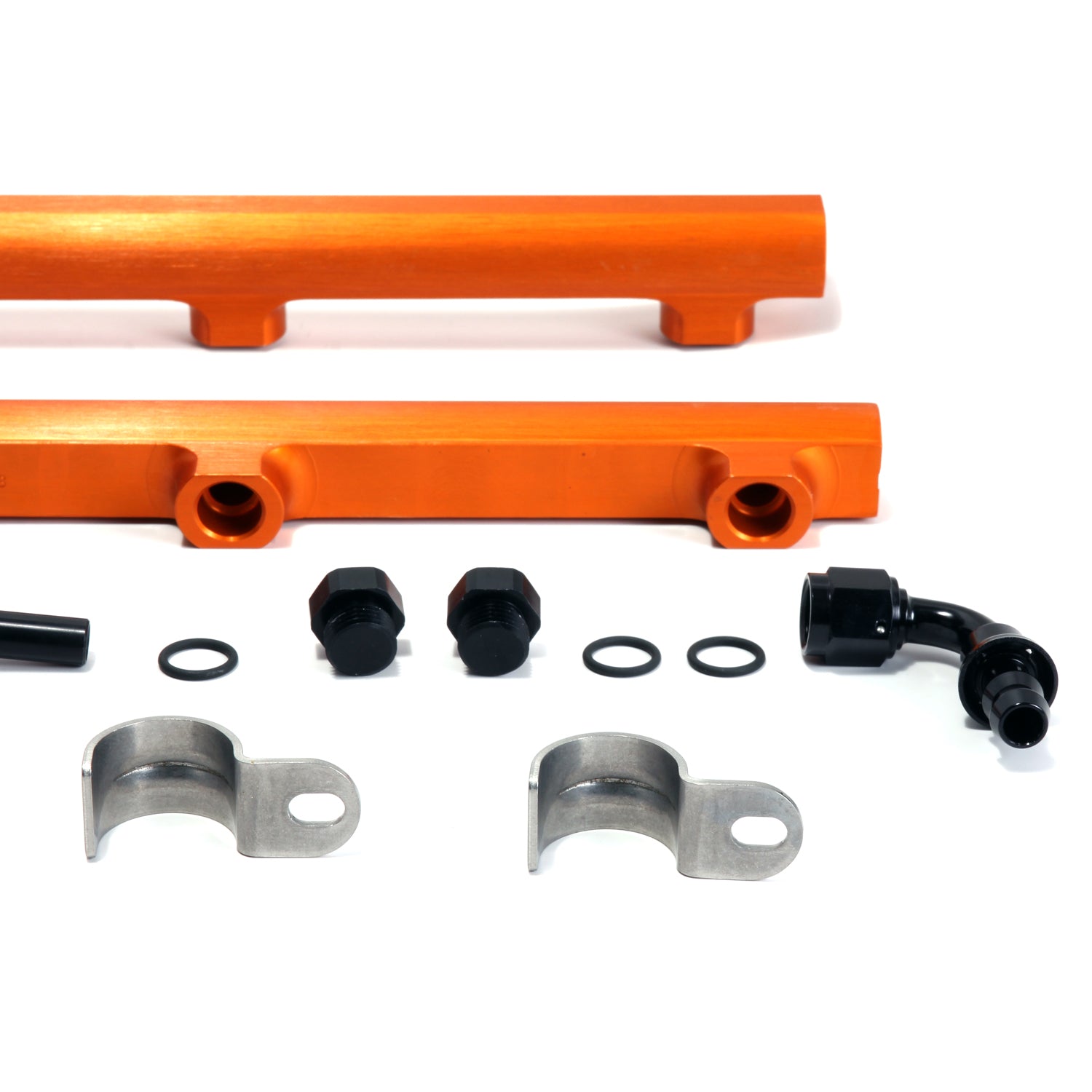 BBK Performance Parts 5019 - 2005-2014 DODGE 5.7/6.1L HEMI (CAR ONLY) HIGH FLOW BILLET ALUMINUM FUEL RAIL KIT 3