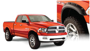 Bushwacker 50911-02 - Black Pocket/Rivet Style Smooth Finish 4-Piece Fender Flare Set For 2006-2008 Dodge Ram 1500 2006-2009 Ram 2500, 3500 Fits 97.9/98.3 Inch Bed Bushwacker 1