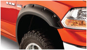 Bushwacker 50915-02 - Black Pocket/Rivet Style Smooth Finish 4-Piece Fender Flare Set For 2009-2018 Dodge Ram 1500 (Excludes R/T/Rebel) 2019-2022 Ram 1500 Classic (Excludes Rebel Models) Bushwacker 2