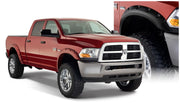 Bushwacker 50919-02 - Black Pocket/Rivet Style Smooth Finish 4-Piece Fender Flare Set For 2010-2018 Dodge Ram 2500, 3500 Bushwacker 1