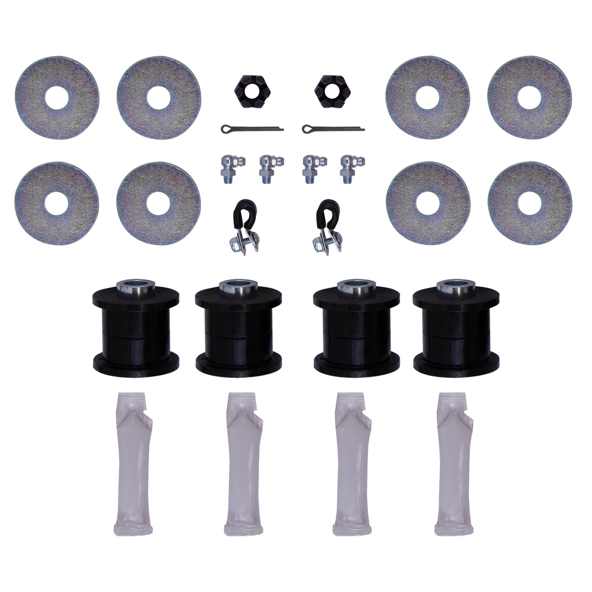 Bilstein 51-304683 - Suspension Control Arm Kit Toyota Tacoma 05+ UCA Tubular Ball Joint Upper Control Arm Kit B8 Control Arms Bilstein 6