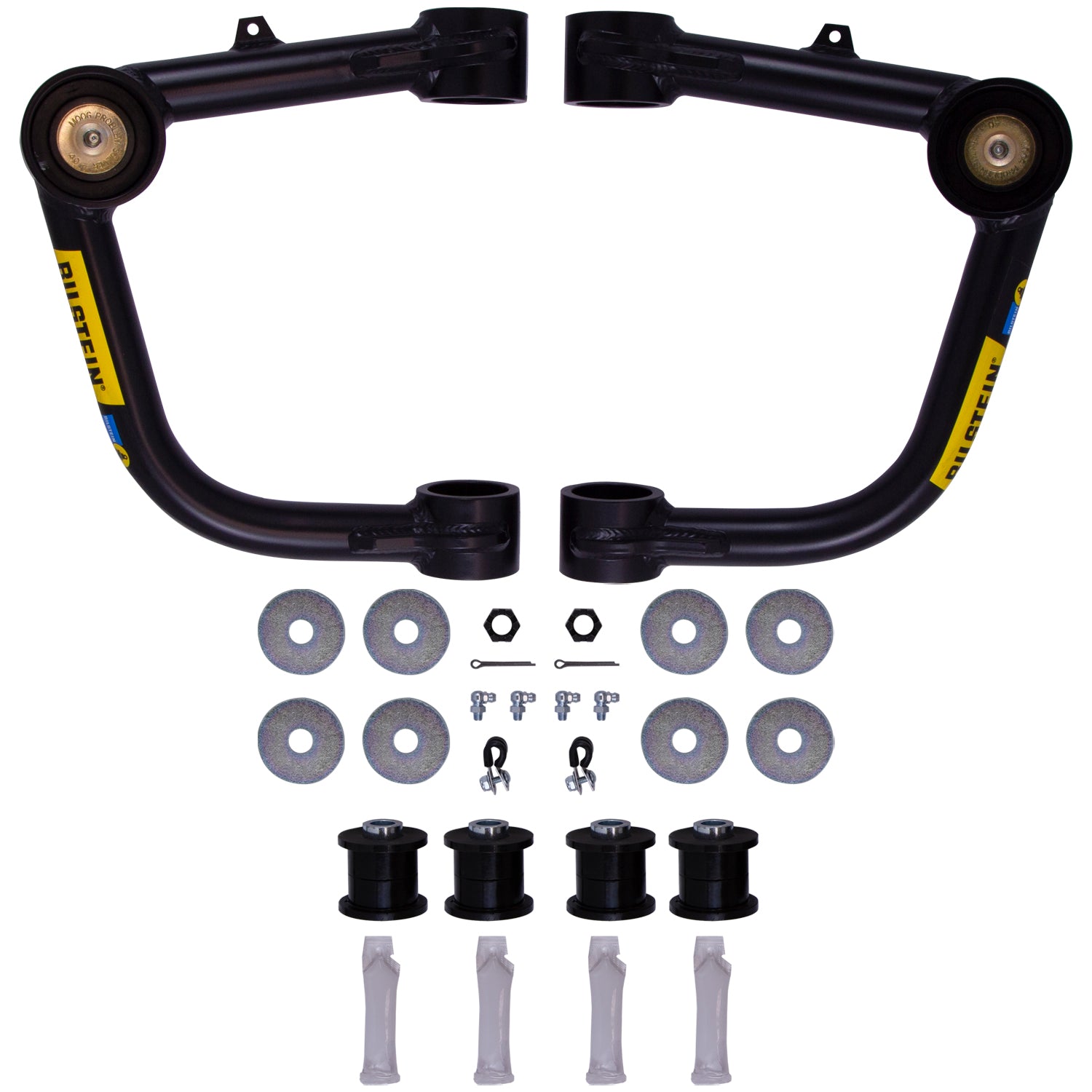 Bilstein 51-304690 - Suspension Control Arm Kit Toyota 4Runner 03-24 Front UCA Tubular Ball Joint Upper Control Arm Kit B8 Control Arms Bilstein 1