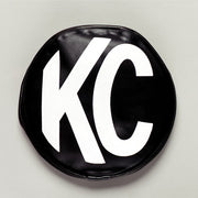 KC HiLiTES 5100 - KC Cover 6in Vinyl Black White KC PR