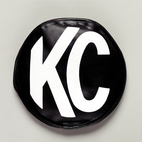 KC HiLiTES 5100 - KC Cover 6in Vinyl Black White KC PR